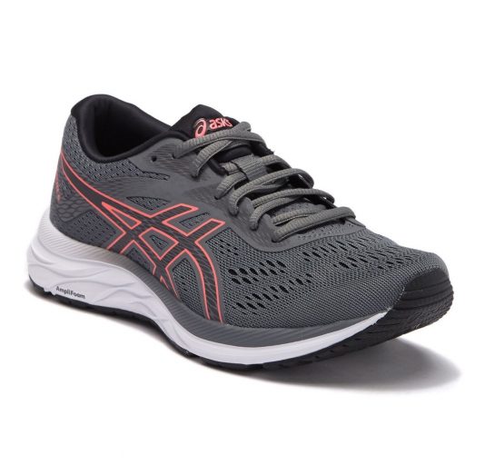 gel excite 6 ladies running shoes