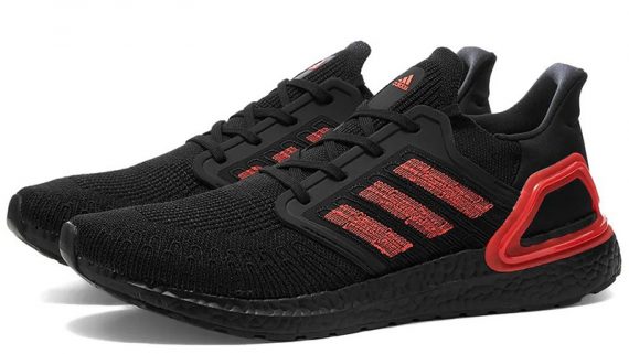 ultraboost 20 black red