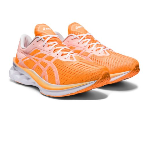 asics running shoes orange quickly off 