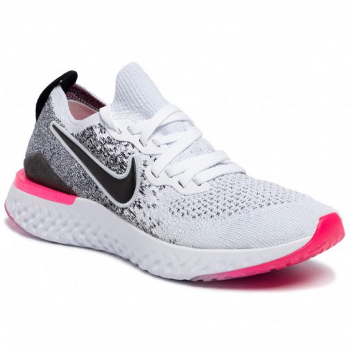 nike epic react flyknit 2 white and pink