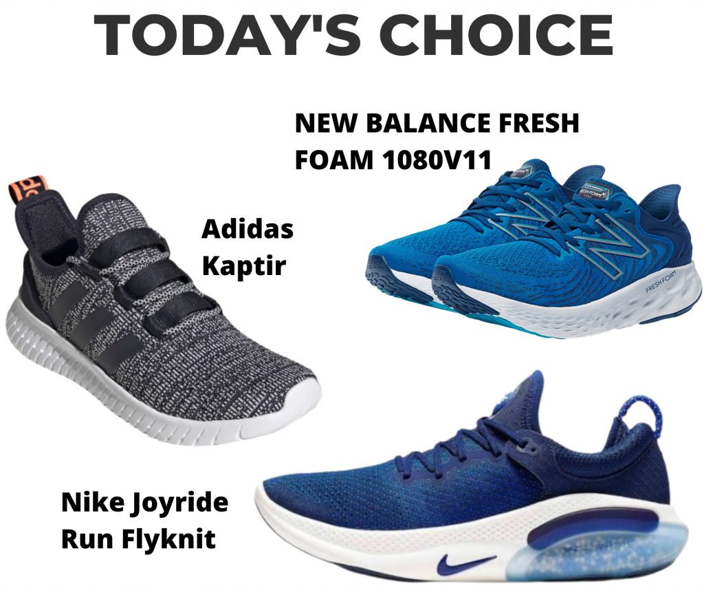 Weekly choice running shoes